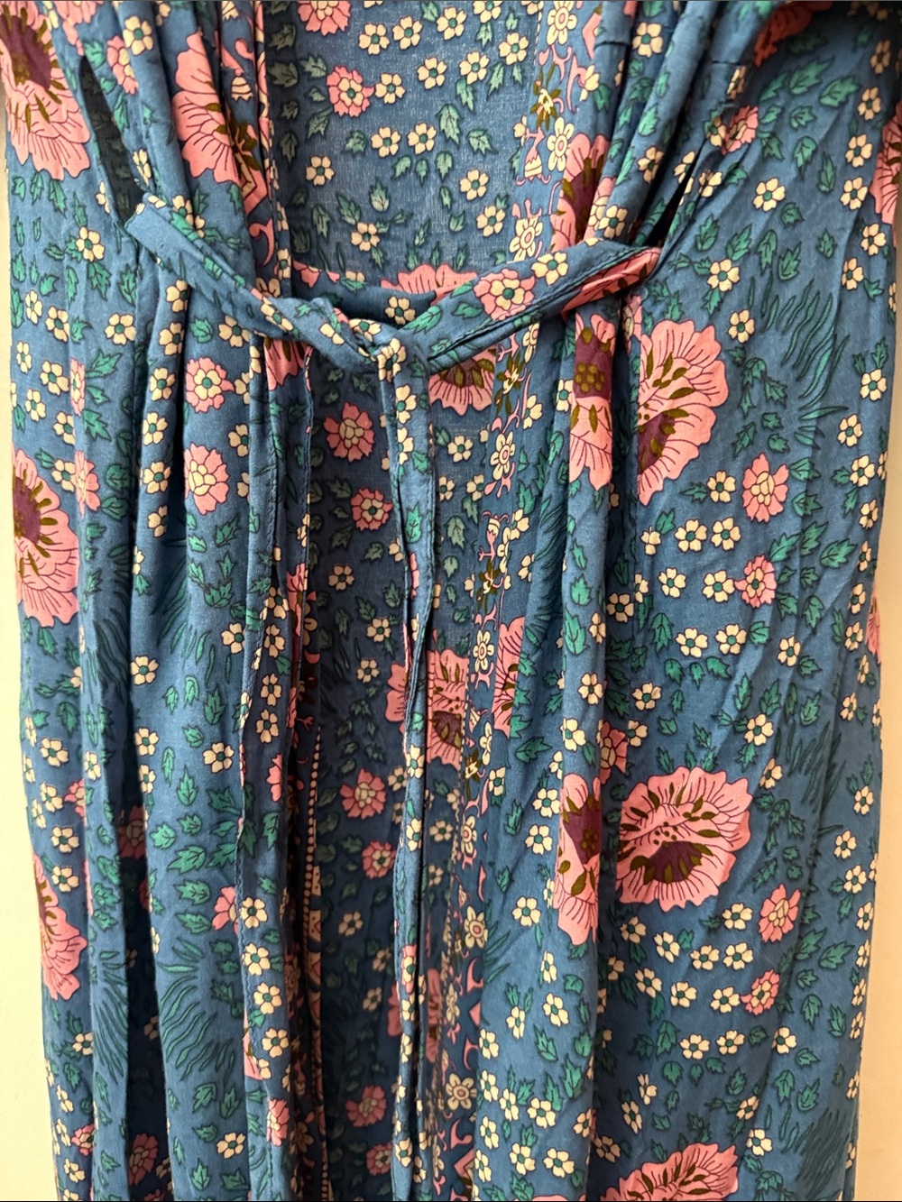 Natalie Martin Vintage Flower Kimono/Wrap Dress - Picture 3 of 9